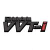 3D Metal VVTI Rear Trunk Car Sticker Fender Emblem Badge Decal For TOYOTA Dual VVT-i Camry COROLLA YARiS Rav4 PRIUS Accessories