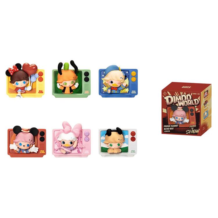 New POP MART Dimoo World X Disney Series Pluto's House Fridge Magnet PPMT-2503-0027
