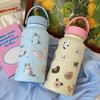 900ml Portable Insulation Cup With Straw Thermal Cup Portable Insulated Water Bottle  Student