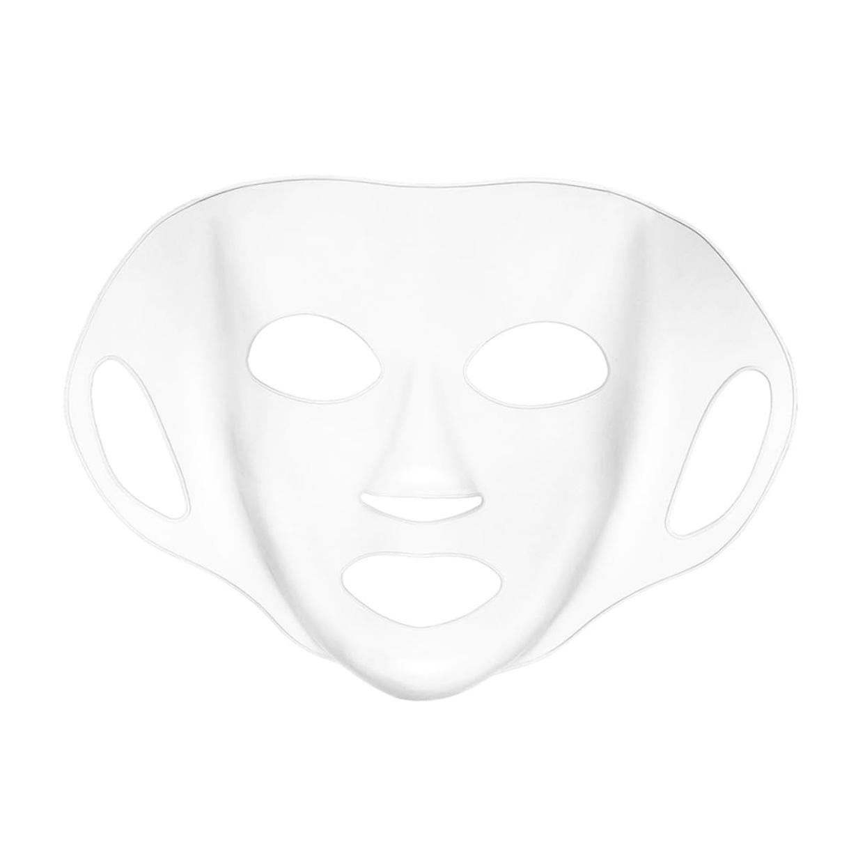 

3D Silicone Face Mask Cover Reusable Face Mask Holder for Sheet Masks Moisturizing Facial Mask Cover Prevent Evaporation Beauty