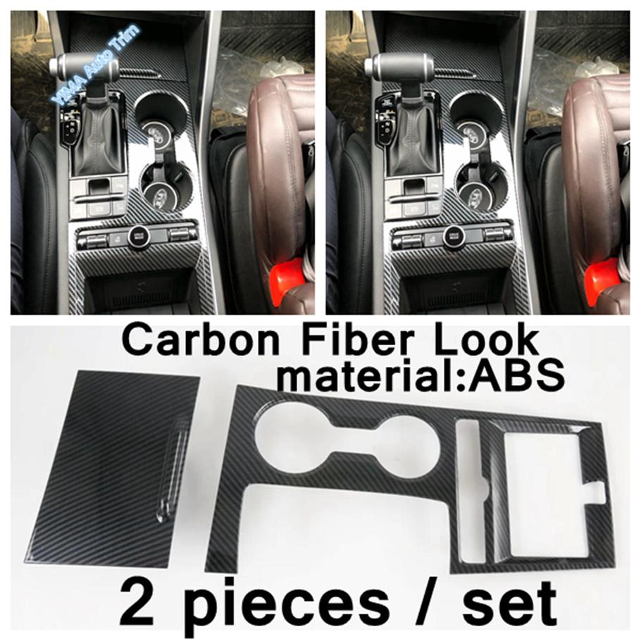 For KIA Optima / K5 GT - 2025 Carbon Fiber Accessories Steering Wheel / Air AC Vent Outlet / Gear Shift Panel Cover Trim