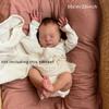 BZDOLL 50 CM Soft Vinyl Asleep Reborn Baby Art Doll Toy for Girl 20 Inch 3D Skin with Visible Veins Like Real Birthday Gift for Girl