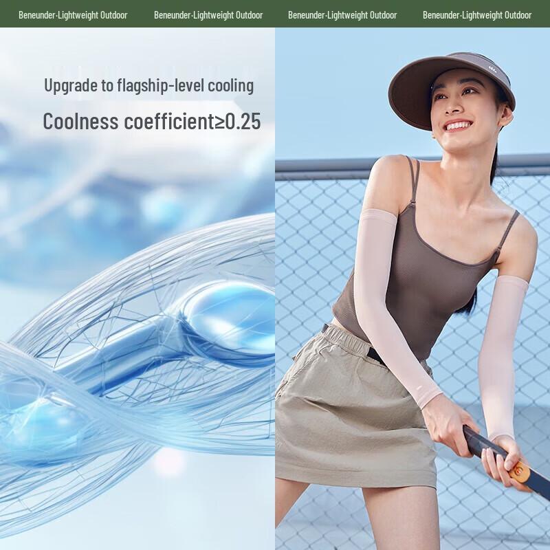 Beneunder UV Protection Ice Silk Cooling Arm Sleeves