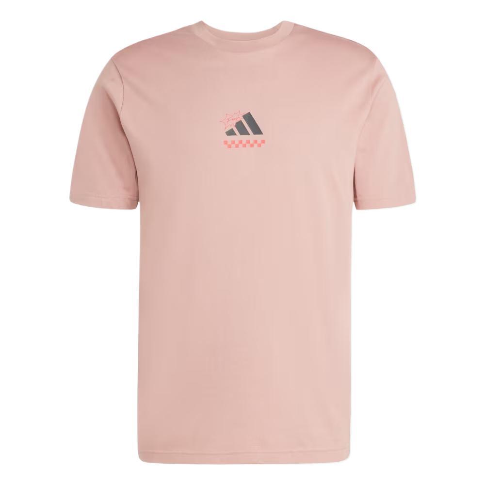 Adidas Free Shipping With AdiClub Lounge Pizza Graphic Tee JJ4018 L