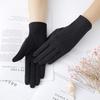 Damen Sonnenschutzhandschuhe Neue Frühling und Sommer Fahrhandschuhe Spitze Schleife Reiten Rutschfest Dünne Touchscreen-Handschuhe