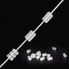 100pcs Resilients Silicones O Rings for Bike Cable Protecting Features Easyly Application and Weather Resistance