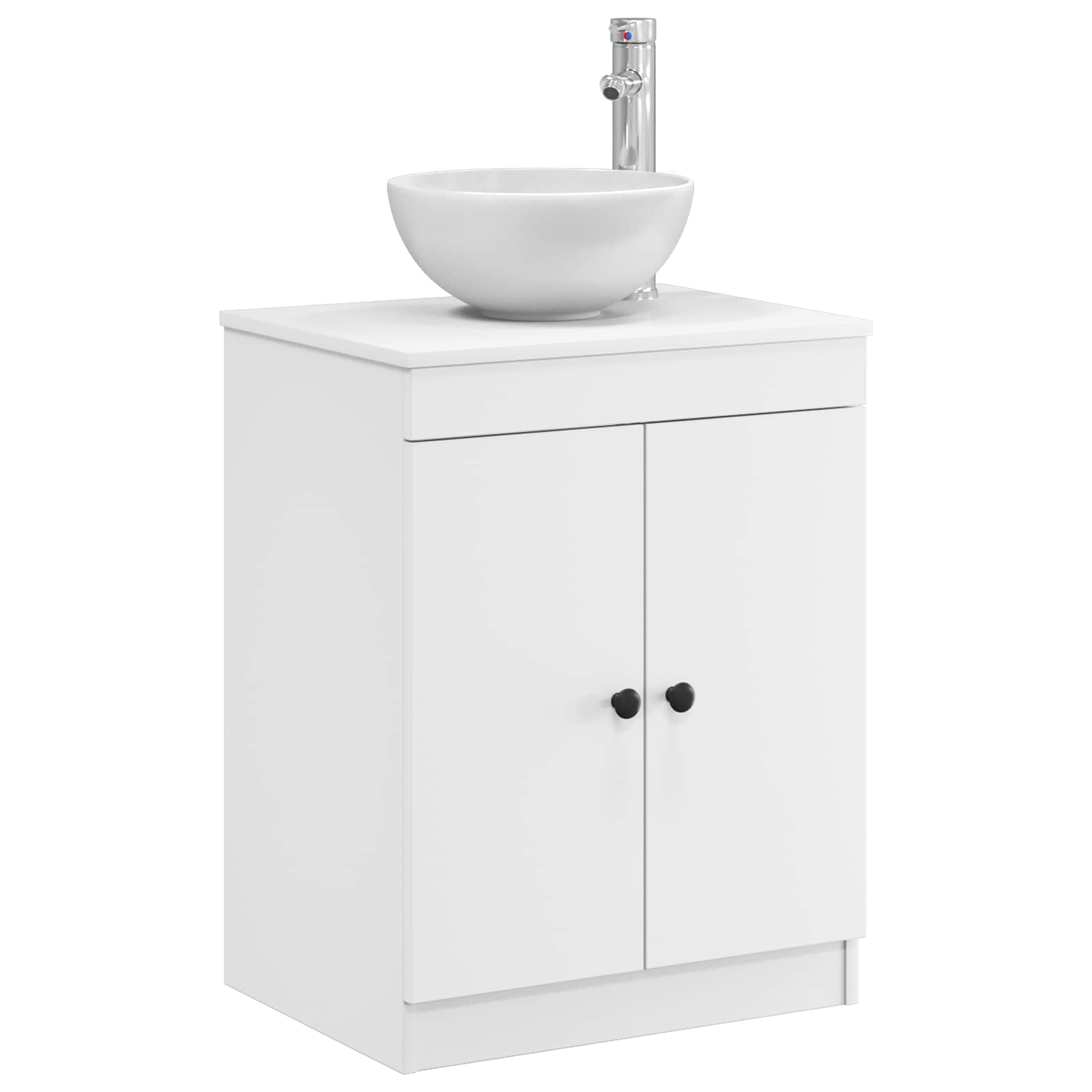 Badezimmerschrank Weiß 54 x 41 x 70 cm Holzwerkstoff