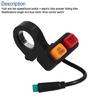 Precise Engineered Doublel Drive Control Switches 5 Pin Design With Headlight Feature For Scooter Motor And Light System