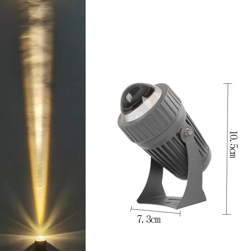 Outdoor LED Garden Wall Spotlights 10W Landscape Lighting AC220V  Red Green Blue IP65 Waterproof One Beam Lights