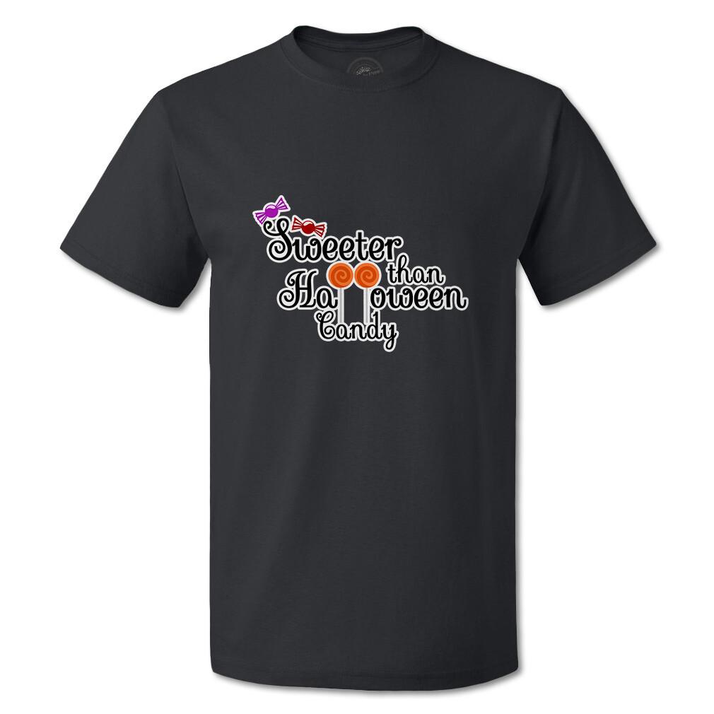 Funny Graphic T Shirts Sweeter than Halloween Candy Cotton Nightmare Top XXL