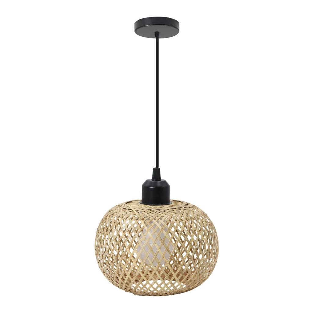 New Transform Your Indoor Space with This Elegant, Exquisite Hand-knitting Rattan Chandelier. Elevate Your Home with Style and S
