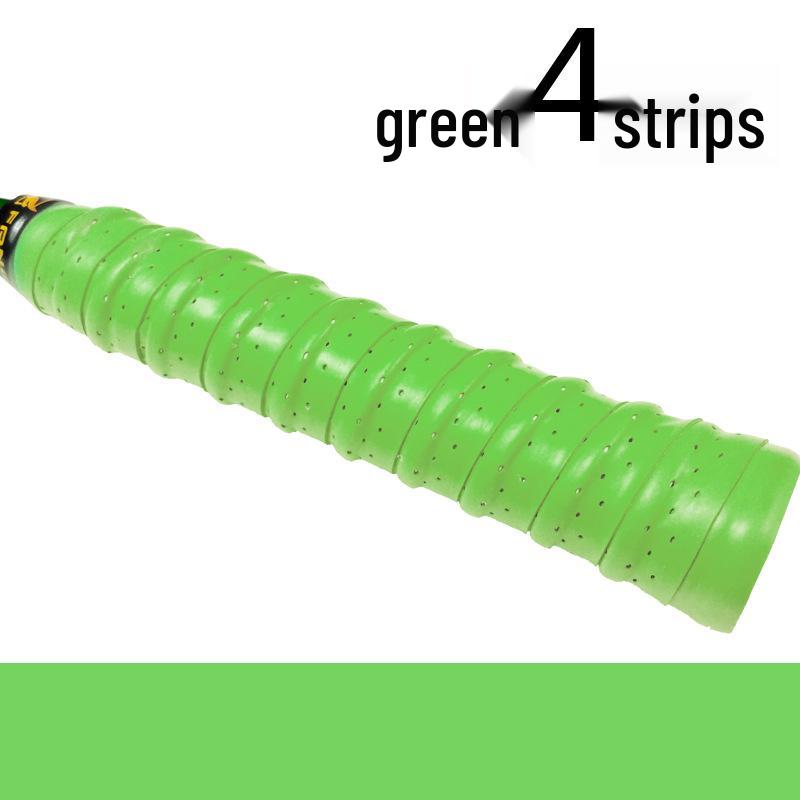 Fangcan Dragon Bone 6-Pack Anti-slip Perforated Badminton Racket Grips with EVA Ridge