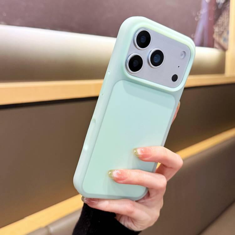

Ice Cream Solid Color Large Hole Phone Case for Apple 17/16/15 ProMax - Full Coverage & Protective iPhone 17