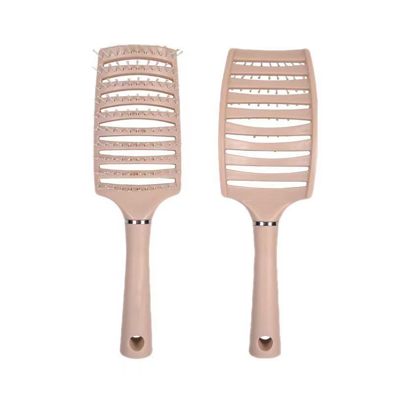 Fluffy High Crown Root Comb: Styling & Massage Air Cushion Comb for Long Hair