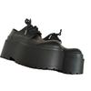 Scarpe Derbies con Plateau Uomo Autunno Inverno Aumento Altezza 10CM Designer Casual Modelli da Sfilata Nuove Personalizzate