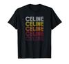 Celine Retro Wordmark Pattern Vintage Style Custom Name T-Shirt