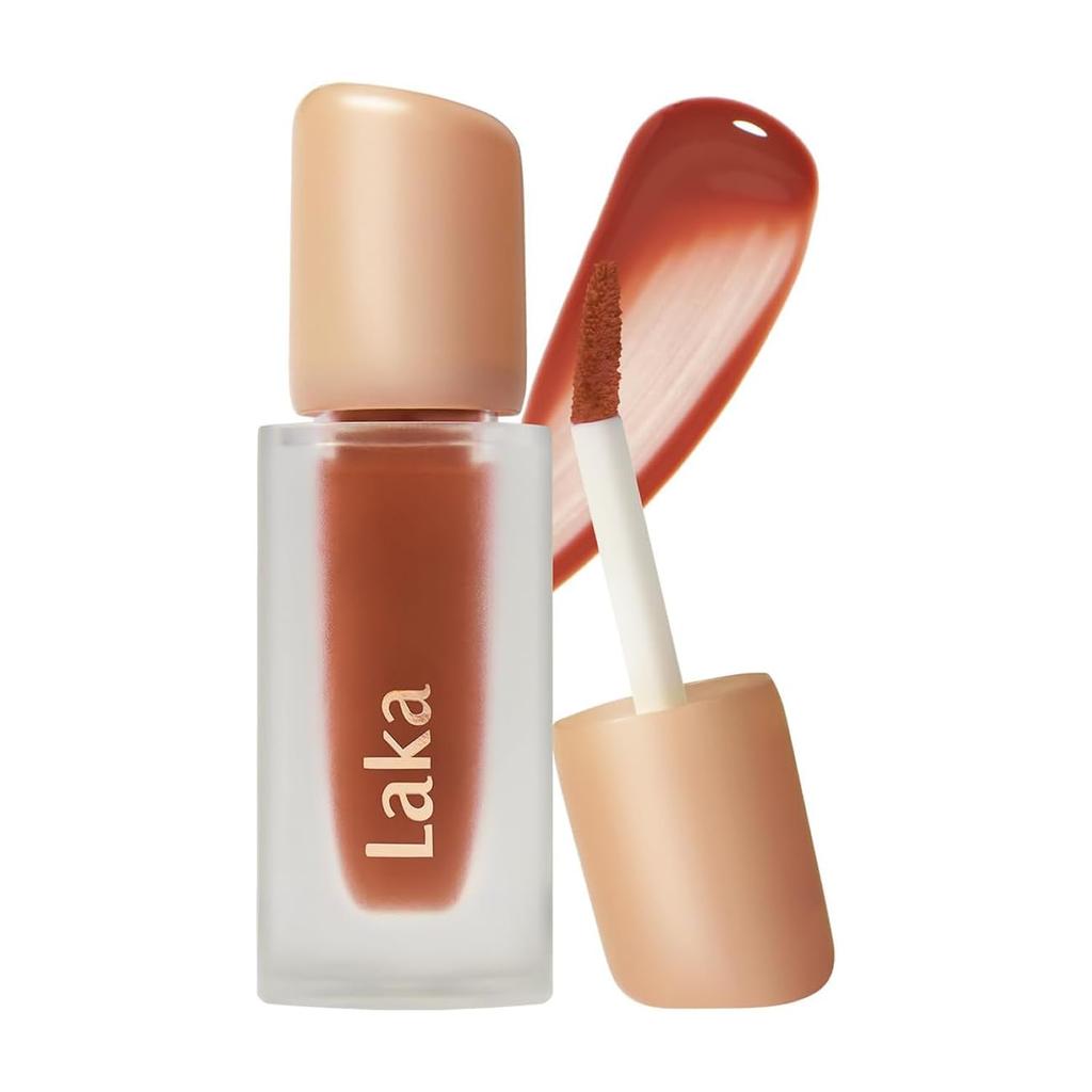 Laka Fruity Glam Tint | Vegan Moisturizing Glossy Lip Tint | Long-Lasting Shine & Natural Color