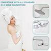 Shower Arm with Flange 30cm/40cm Stainless Steel Wall-Mounted Replacement Shower Arm for Fixed Shower Head and Rain Shower Head