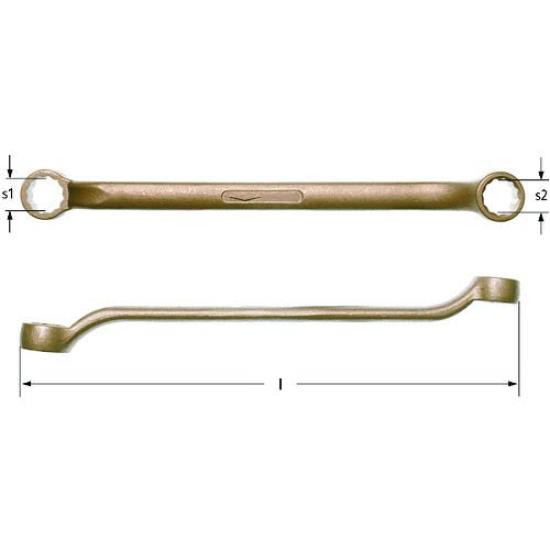 Double Box End Wrench AC2427B Snap-on (Snap-on Tools) Explosion-Proof