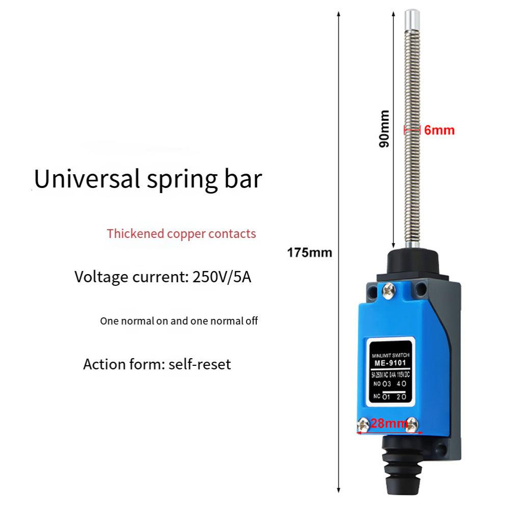 10pcs ME-9101 Limit Switch Travel Switch IP65 Waterproof 250V/5A 1NO1NC for Industrial Machine Limit Switches