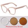 Big Cat Eyes Glasses Women Luxury Steampunk Photochromic Prescription Myopia Glasses 0 To -6 0