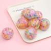 Stress Relief Ball Toy Children's Vent Grape Ball 6.0 Pattern Beads Colorful Beads Decompression Vent Ball Squeeze Pinch Fun