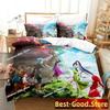 Dragon Quest XI Beding Set Single Twin Ful Quen King-Sized Dimensionsd Dimensions Bed Linen Set Adult People Kid Bedrom Duvetcover Sets Anime parure