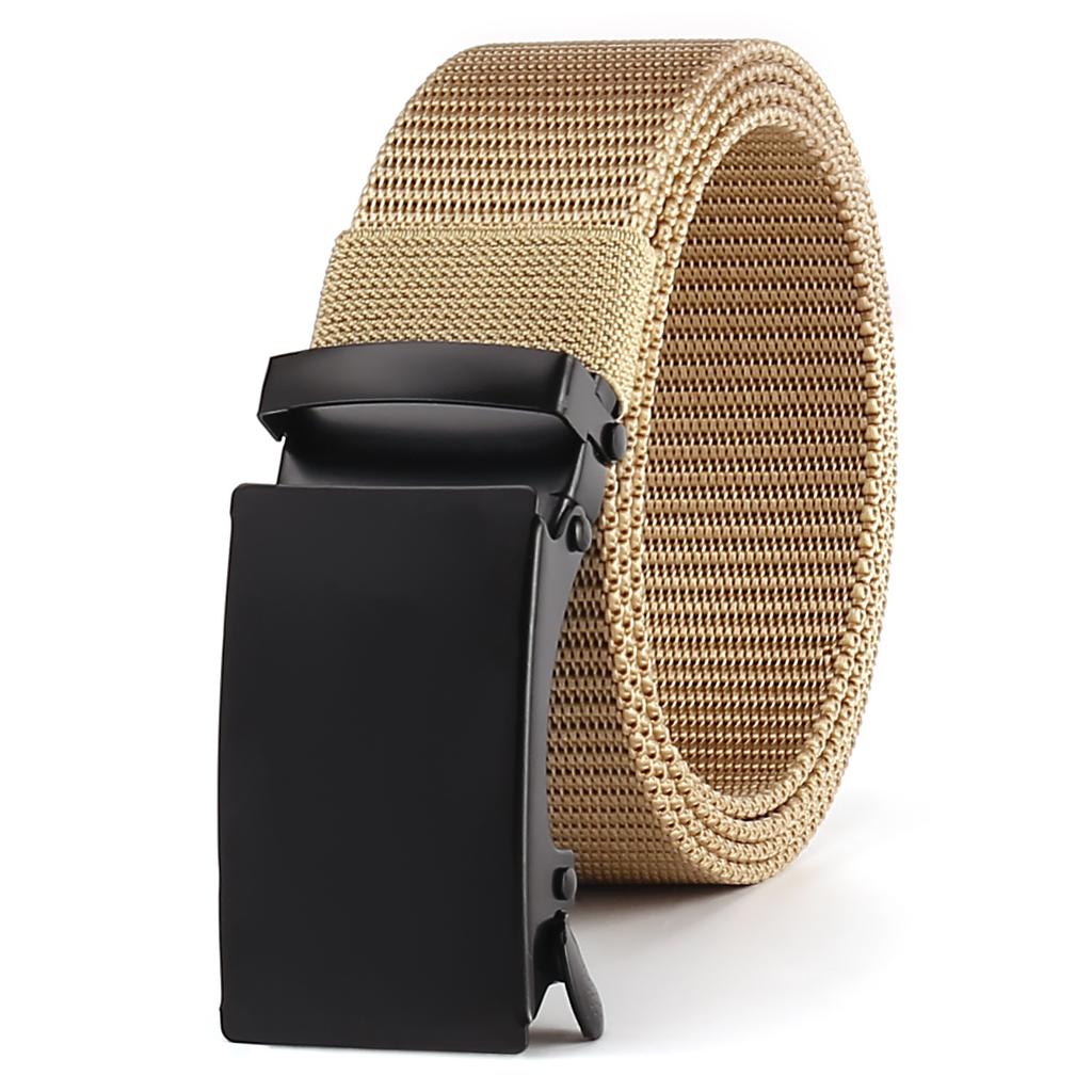 Canvas Belt Male Youth Student Automatic Buckle Casual Men'S Belt Nylon Braided Belt