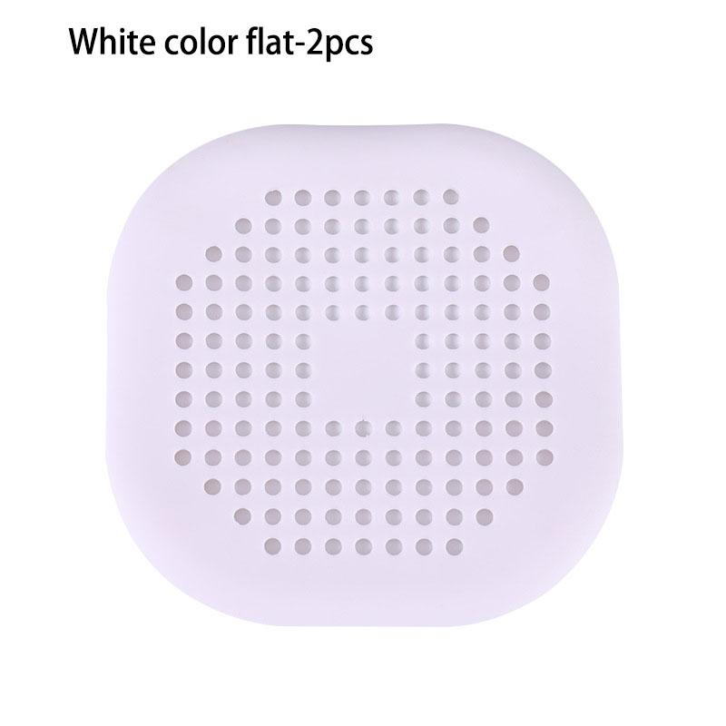 Silikon-Bodenablaufaufkleber für Badezimmer, Küche, Kanalisation, Haarsiebung, Verstopfungsschutzvorrichtung, Haushaltsbadezimmer-Bodenablaufmatte