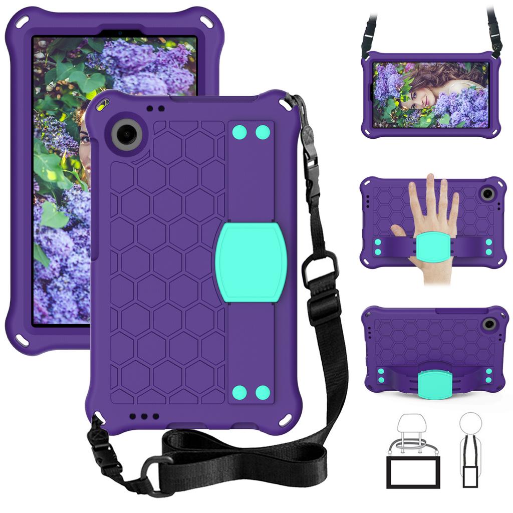 For Blackview tab 60 8.7 inch Kids Safe Case Shockproof EVA Tablet Cover Stand Shell Funda with Shoulder Strap