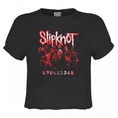 Top Corto de Código Slipknot para Mujer/Señora