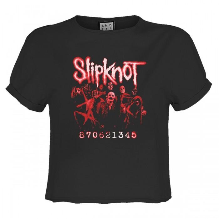 Amplified Womens/Ladies Code Slipknot Crop Top