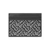 Burberry Exclusive Logo Print Quilted Leather Card Holder Men Card Holder Black 80492071