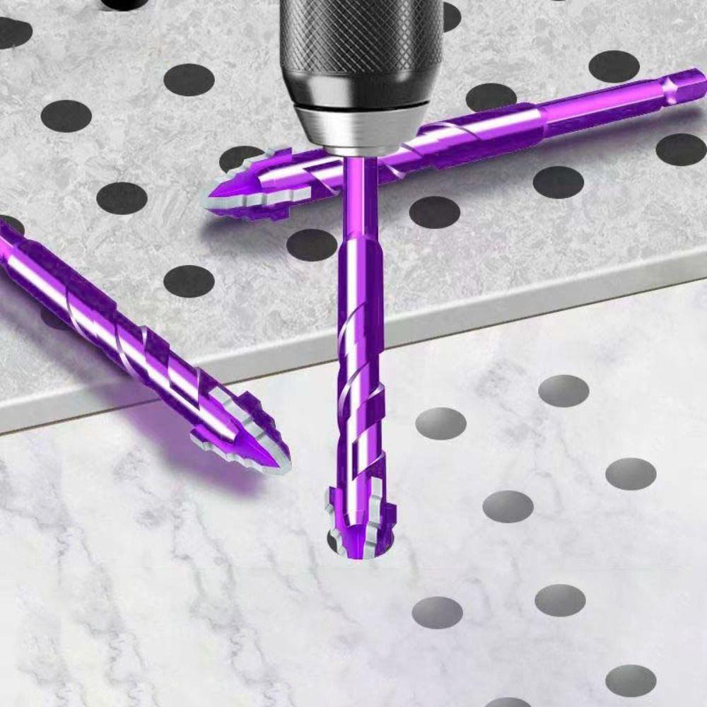 High Hardness Multifunctional Tool Set Steel Zinc Zinc Alloy Eccentric Drill Bit  Wood Drilling