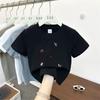 Kids Summer Cotton Cartoon T Shirt Loose Round Neck Short Sleeve Casual Top For Boys And Girls