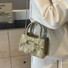 Women's Bag New Fashion Versatile Shoulder Messenger Bag Casual Bow Portable Small Square Bag