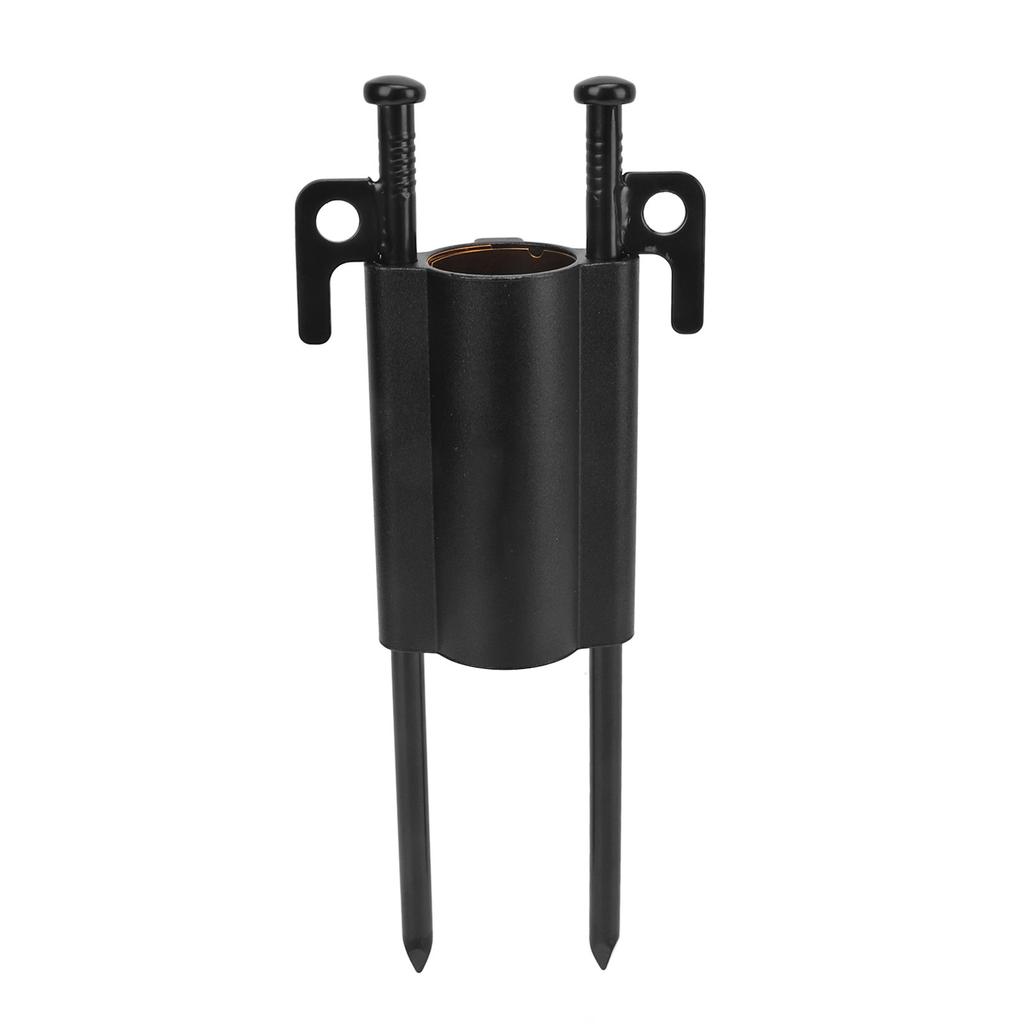 Camping Canopy Pole Holder Aluminum Alloy Copper with Adjustable Nut Tent Pole Bracket for Outdoor