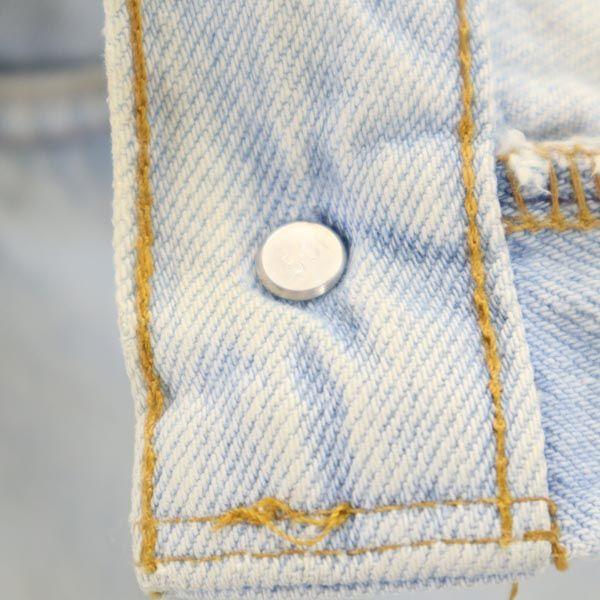 Levi's 90s 501 Made In USA Straight Denim Pants W29 Button Fly Jeans Men's Used