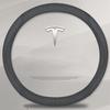 36-38 CM Suede Leather Car Steering Wheel Cover for Tesla Model 3 Y S X 2024 2025 2026 Accessories