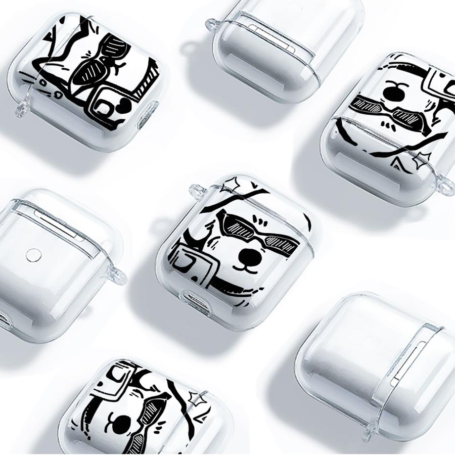 Cool Line Kitty Dog Case For Airpods Pro 4 2 3 Pro2 Pro3 1 Clear Earphone Cases Cover