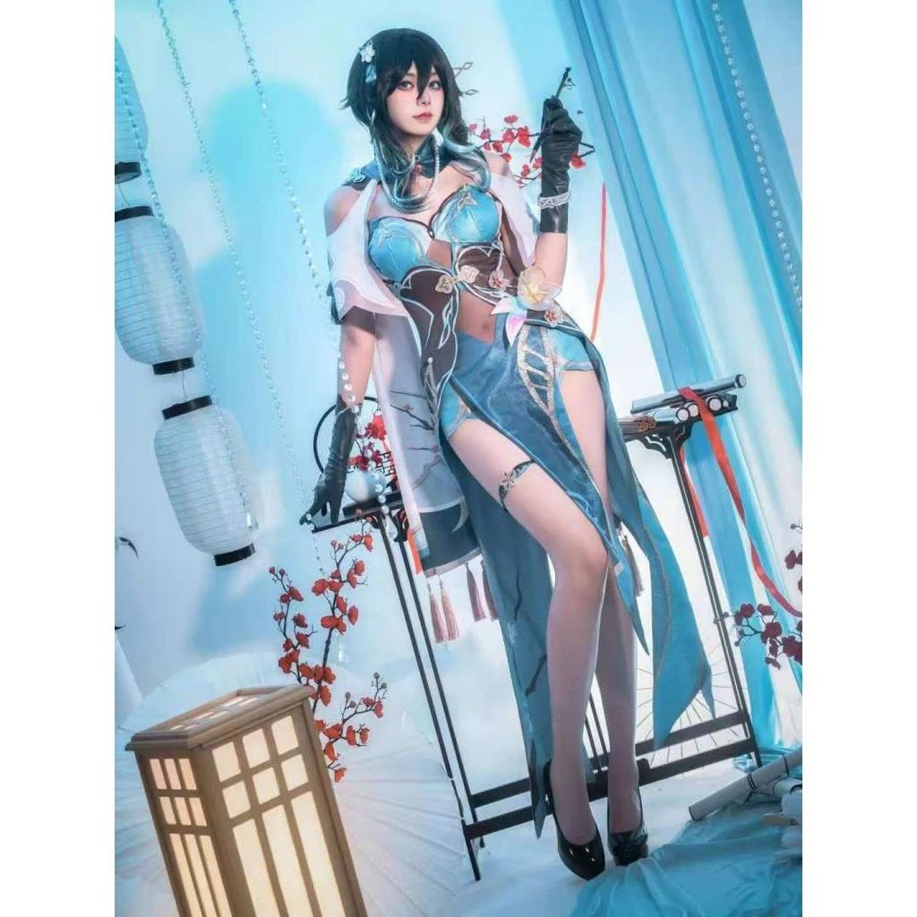 Rruan Mei Cosplay Costume Honkai Star Rail Carnival Uniform Anime Halloween Costumes Game