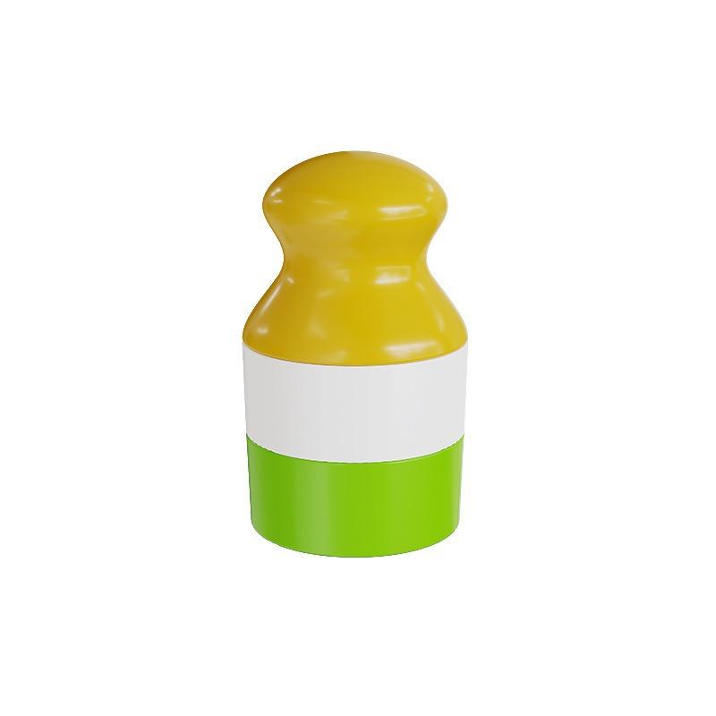 1pc Refillable Sunscreen Dispenser & Roller Applicator Twistup Container Leak-Proof Dual Compartment Design for Travel Daily Use