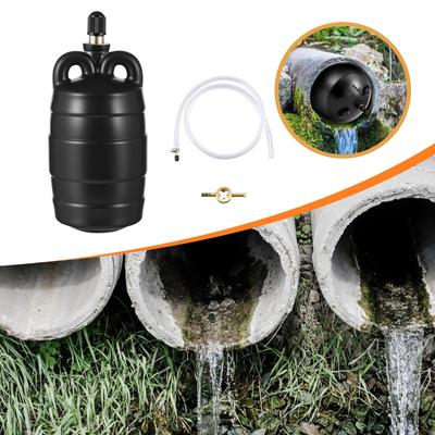 Nafukovací zátka hadice pro inspekci kanalizačního potrubí, Gumové těsnění, Zkouška těsnosti instalatérských rozvodů, Balónová trubice