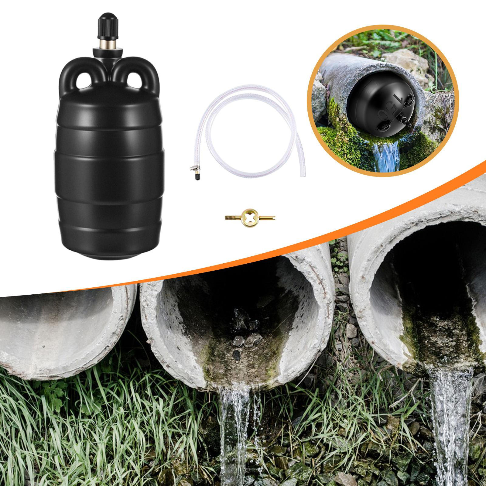 

Надувна заглушка для шланга для інспекції каналізаційних труб, гумове ущільнення, блокування для гідравлічних випробувань, балонна труба DN50A