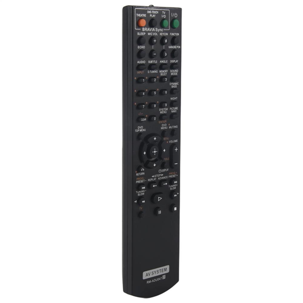 RM-ADU047 10m Range Infrared Remote Controller Ergonomic Remote Control for Sony AV Amplifier