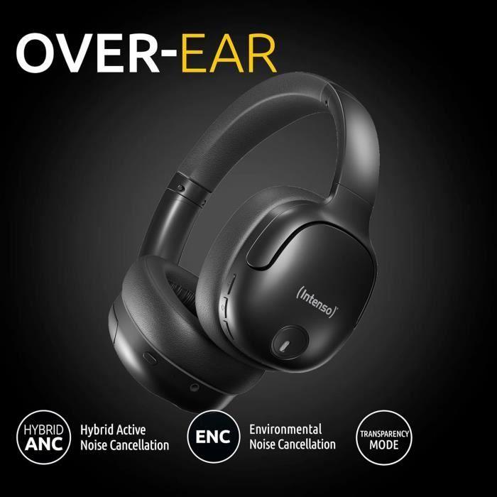 Casque Supra-auriculaire - Intenso - O400HA - Réduction Active du Bruit - 75 Heures d'autonomie - Bluetooth 5.3