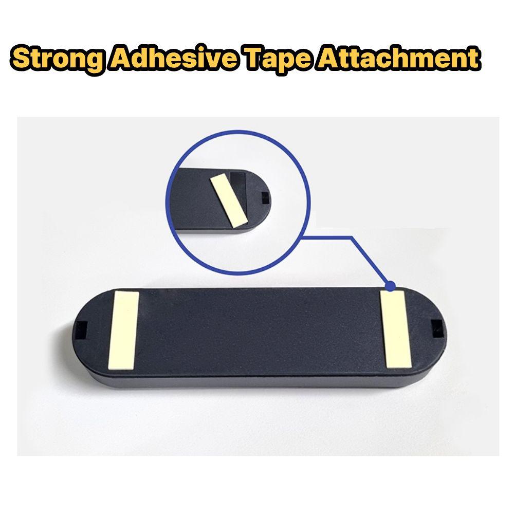 Temporary Car Parking Card 1+1 2set, Magnetic Phone Number Display Plate with Privacy Slide Cover, Car Dashboard Accessories