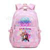 K-pop Backpack Teens Girls Capacity Schoolbag Flowers Printe Laptop School Backpack Travel Rucksack YK2 Mochila
