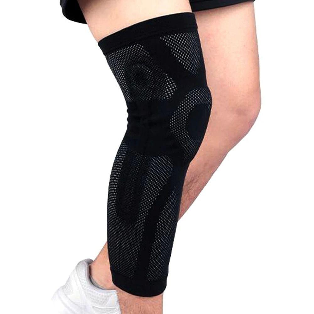 

Side Stabilizers Leg Compression Sleeve Patella Gel Pads Knee Protector Women Men L