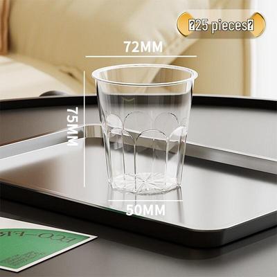 ZISIZ Thickened Transparent Disposable Cups